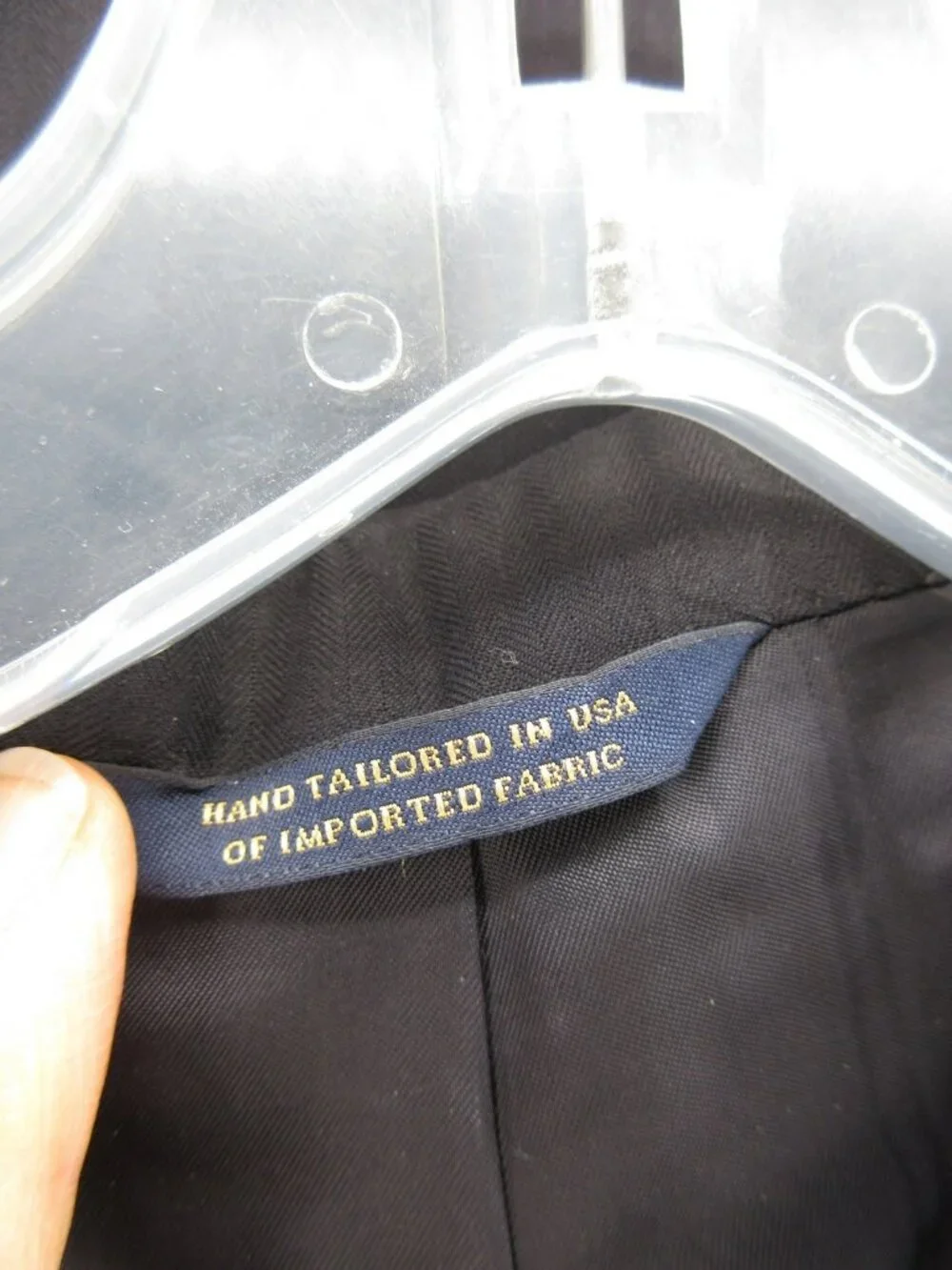 Brooks Brothers Suit 50 Golden Fleece Herringbone Wool VGT 46X30
